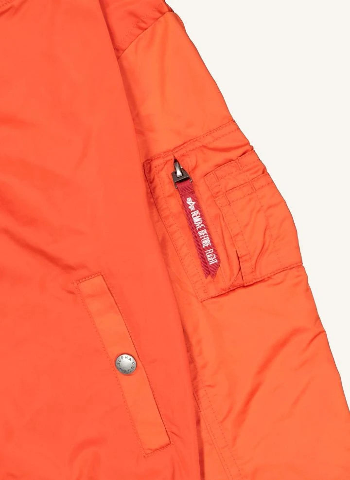 Alpha Indutries - MA-1 TT Leichte Bomberjacke | Orange
