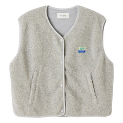 American Vintage - Hoktown Ärmellose Jacke | Hellgrau