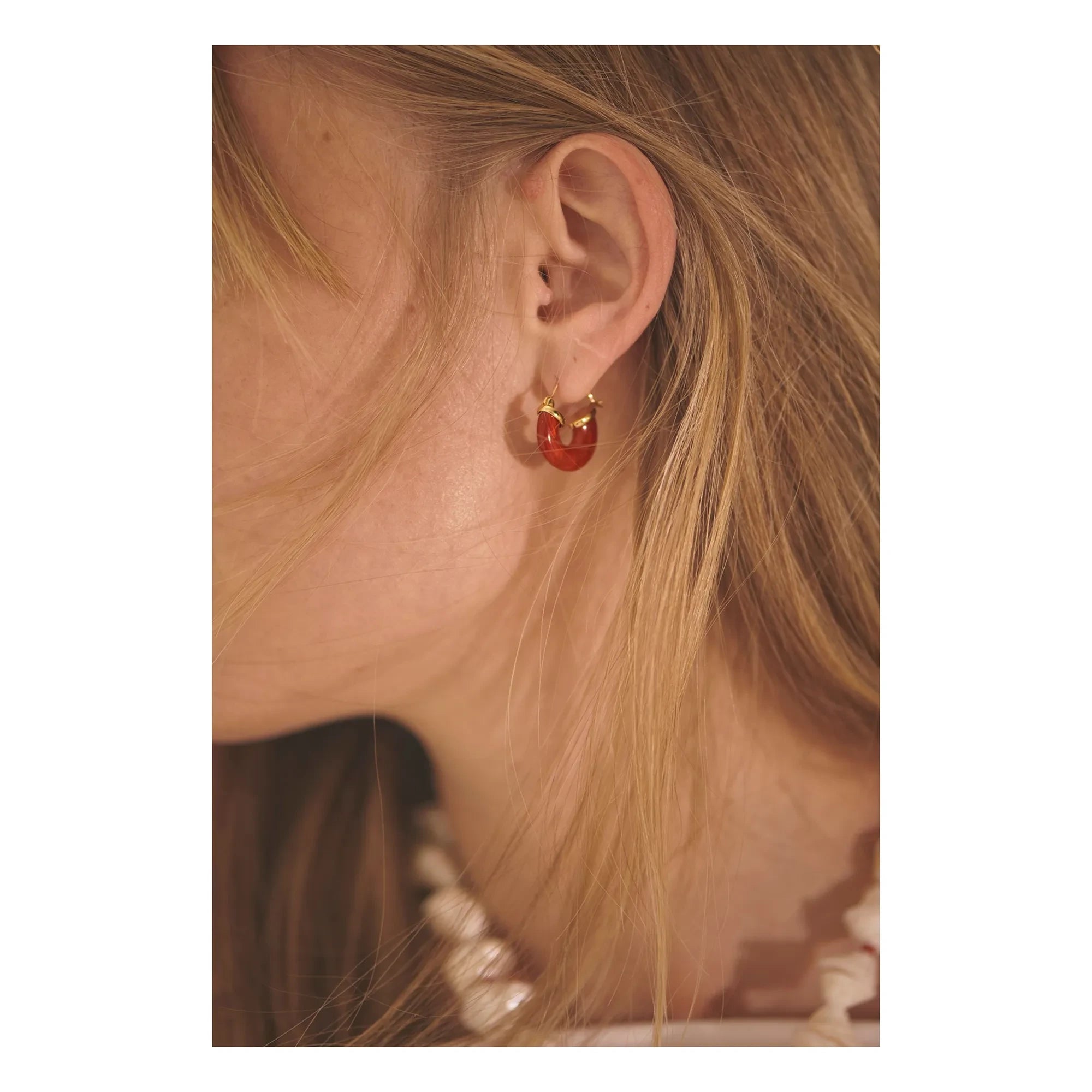 Anni Lu – Petit Swell Ohrringe | Rot