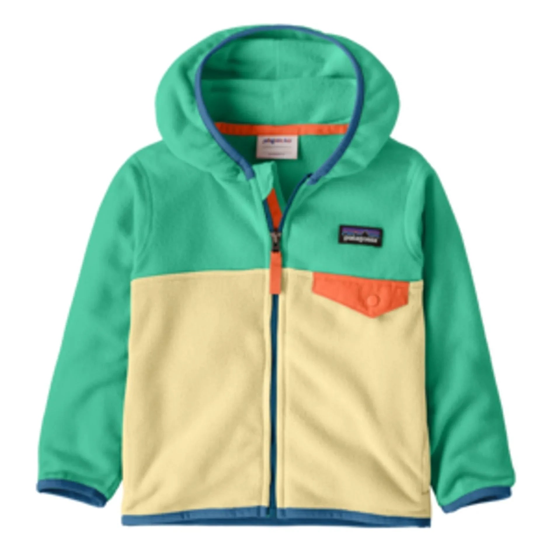 Patagonia - Micro D Snap-T Recycelter Fleece Baby-Jacke | Türkis