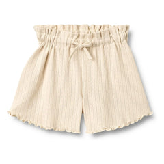 Wheat – Ina Bio-Baumwollcord-Shorts | Ecru