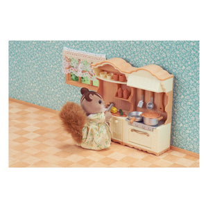 Sylvanian Families - Set mit Küchenschränken