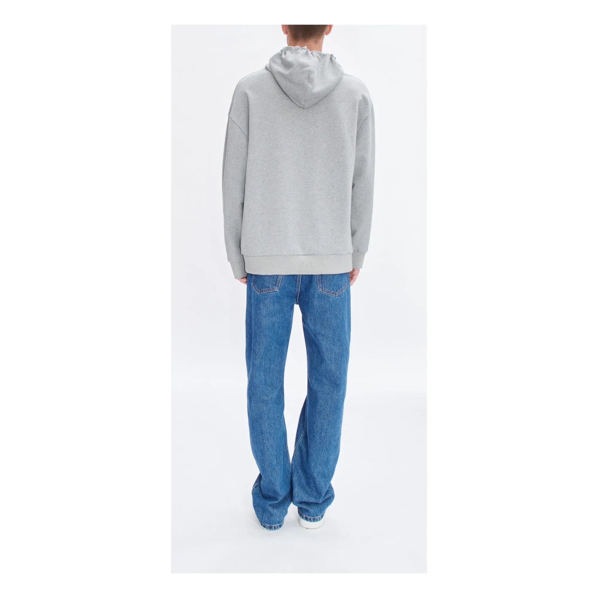A.P.C. - Milo Hoodie aus Bio-Baumwolle | Grau Melange