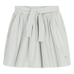 Petit Bateau - Boncap Rock aus Bio-Popeline | Weiß