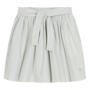 Petit Bateau - Boncap Rock aus Bio-Popeline | Weiß