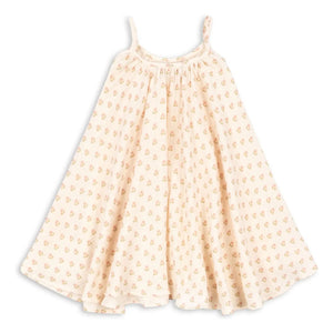 Konges Sløjd - Kokosnuss Bio-Baumwoll Bandeau-Kleid | Hellrosa