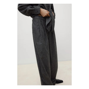 The New Society – Graue Opal-Wollhose