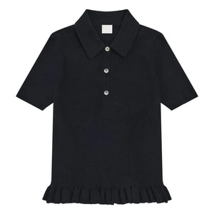 FUB - Polo Rib | Schwarz