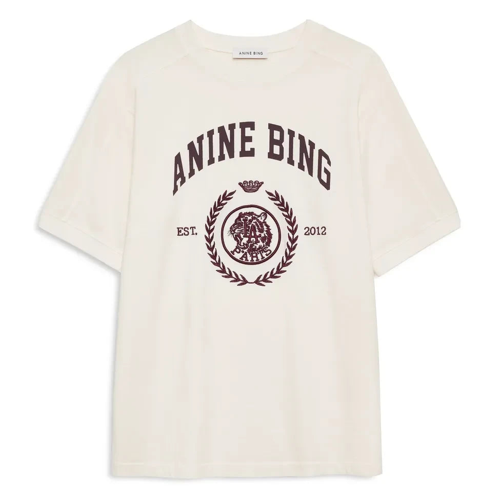 Anine Bing - Jaylin T-Shirt | Ecru