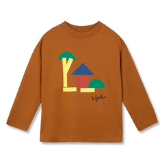 Wynken - Kunst T-Shirt | Tabacco