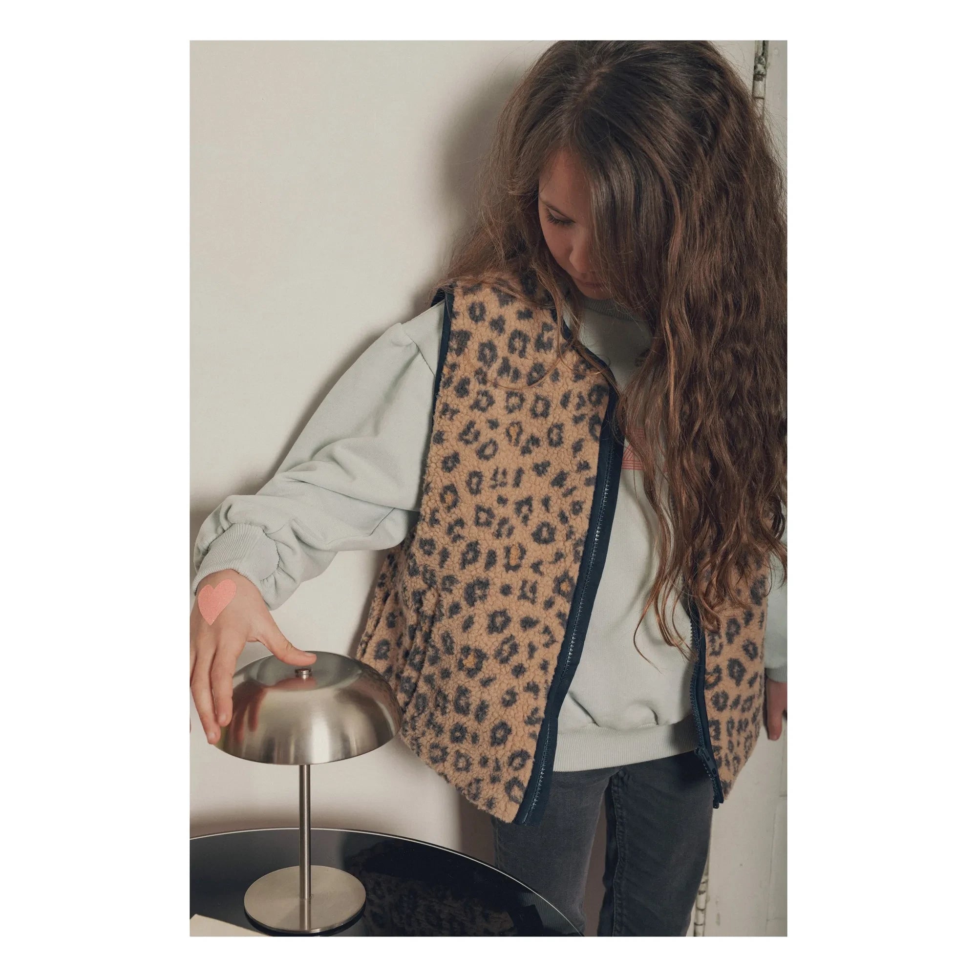 Marlot Paris - Joe Leopard Weste | Beige