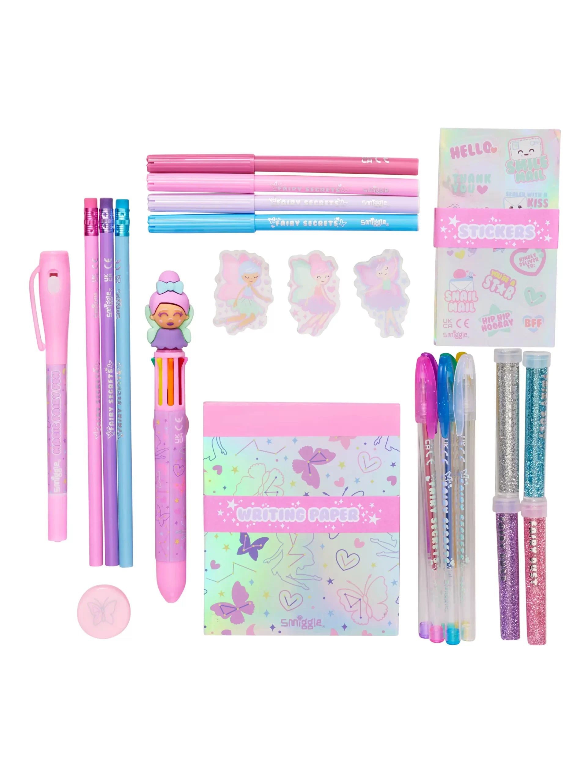 Smiggle - Sırlar Boyama Ve Yazma Seti-Dinossi