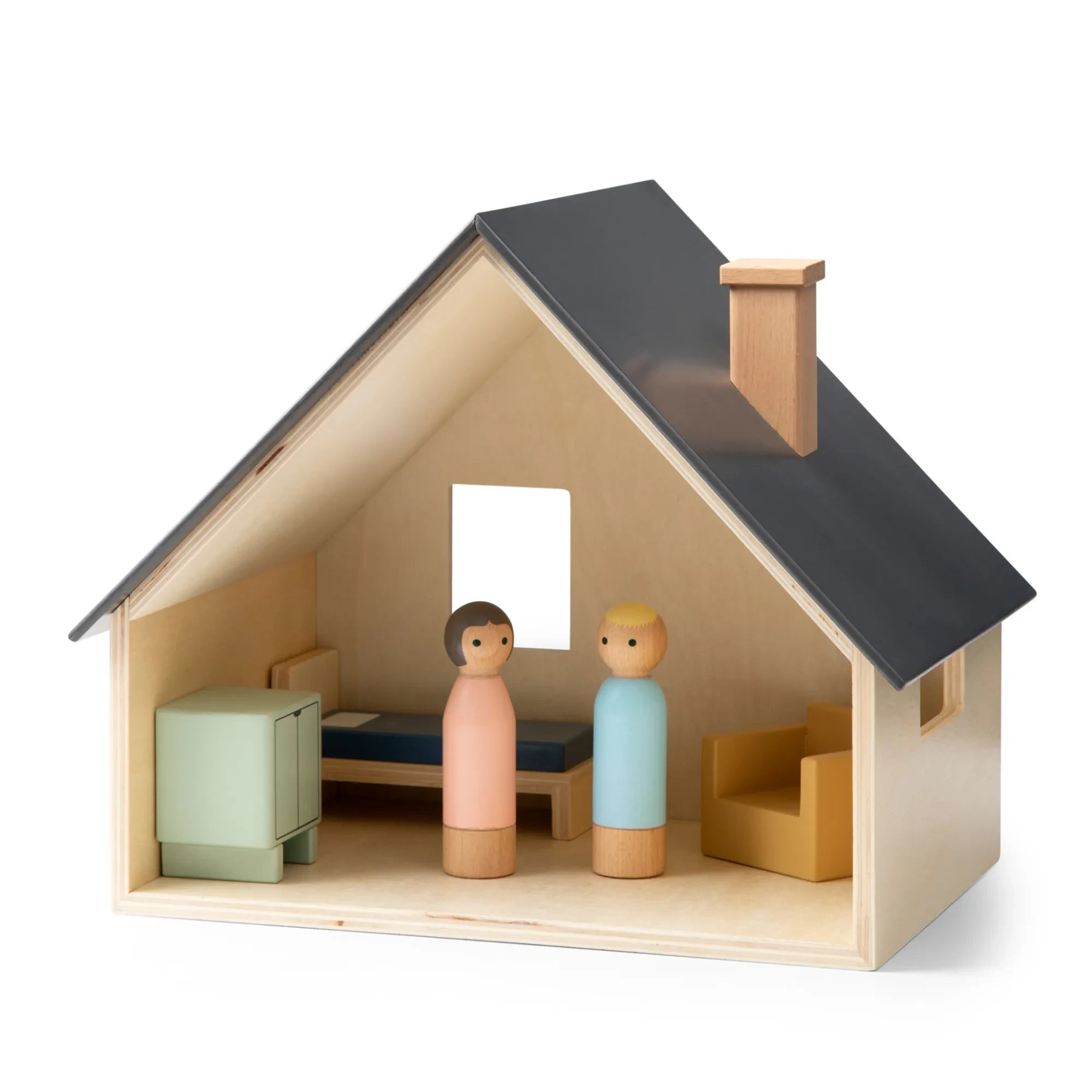 Sebra – Puppenhaus und Zubehör aus Holz
