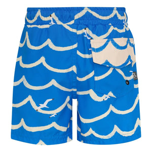 Pepita & Me - Wave Badeshorts | Blau
