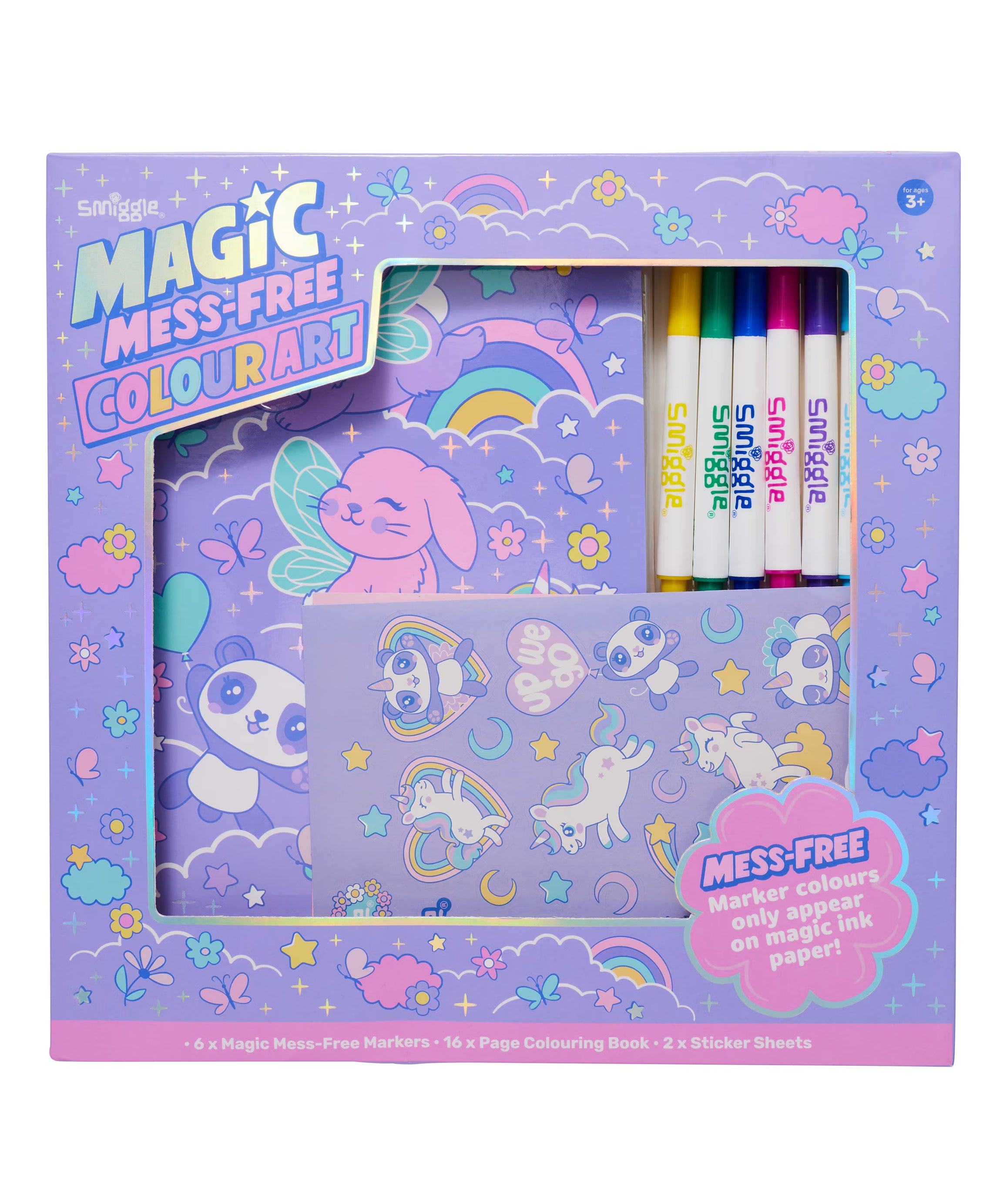 Smiggle – Blast Off Resim Tasarım ve Sanat Seti - Dinossi