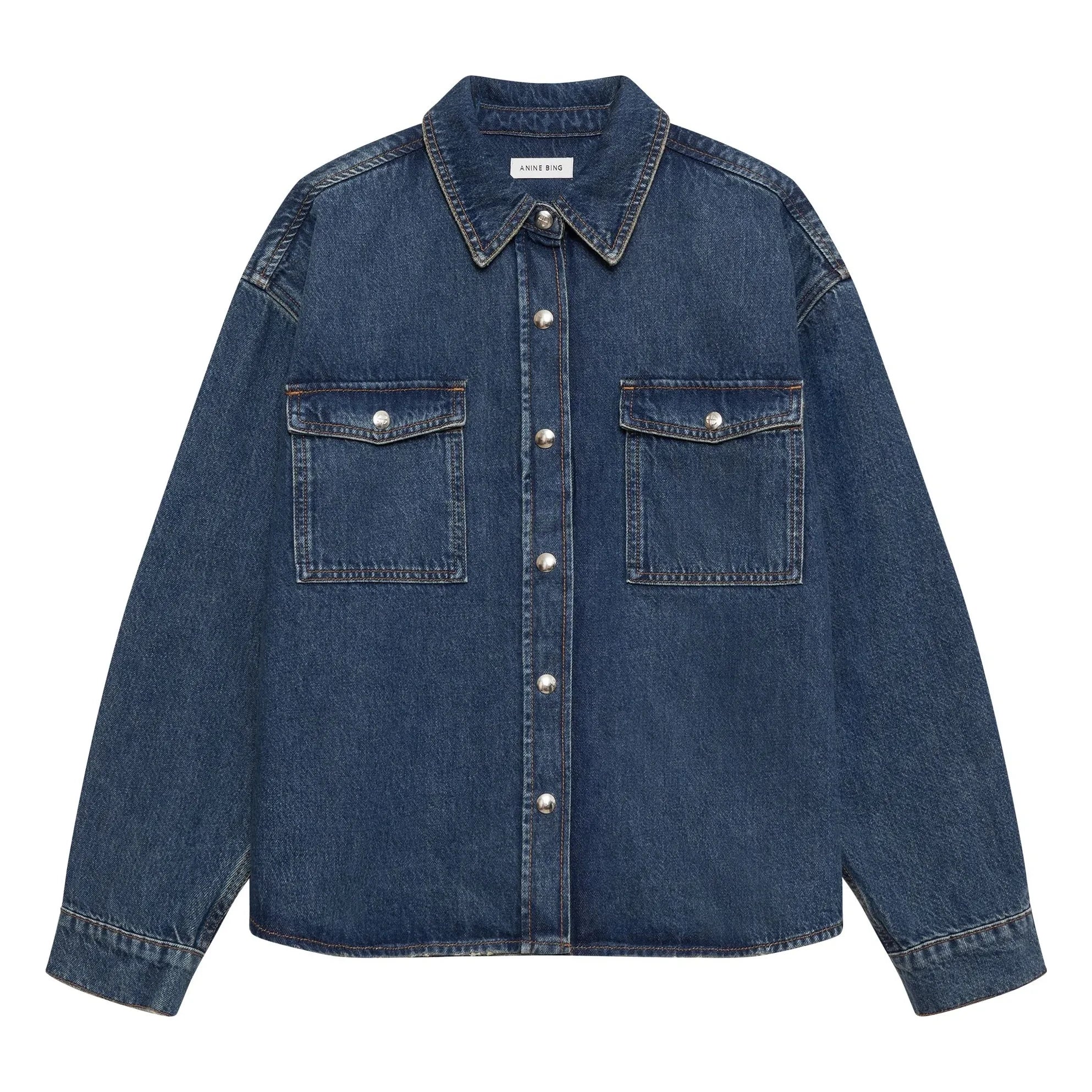 Anine Bing - Paxton Denim Hemd | Blau