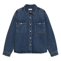 Anine Bing - Paxton Denim Hemd | Blau