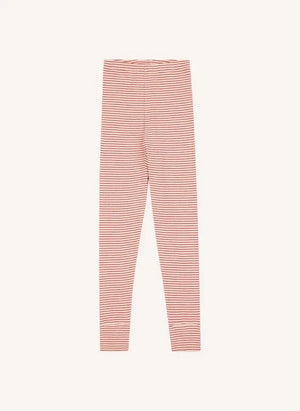 Caramel - Judd Gestreifte Baby Leggings | Rot