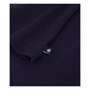 Petit Bateau - Ikonisches Rippstrick-T-Shirt | Marineblau