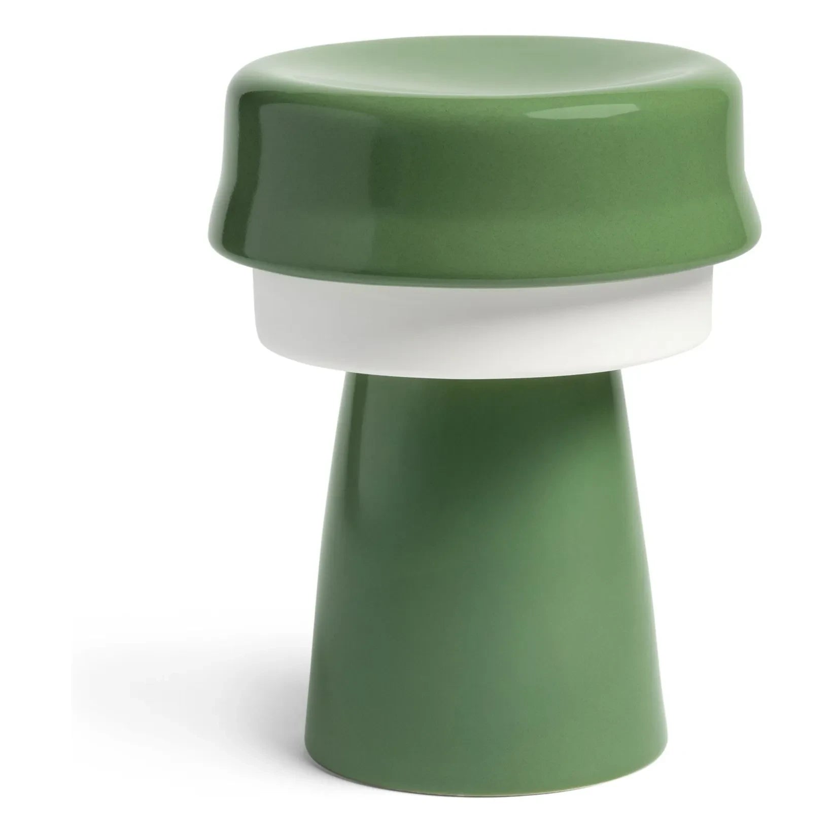 &Klevering - Hut Porzellanlampe | Grün