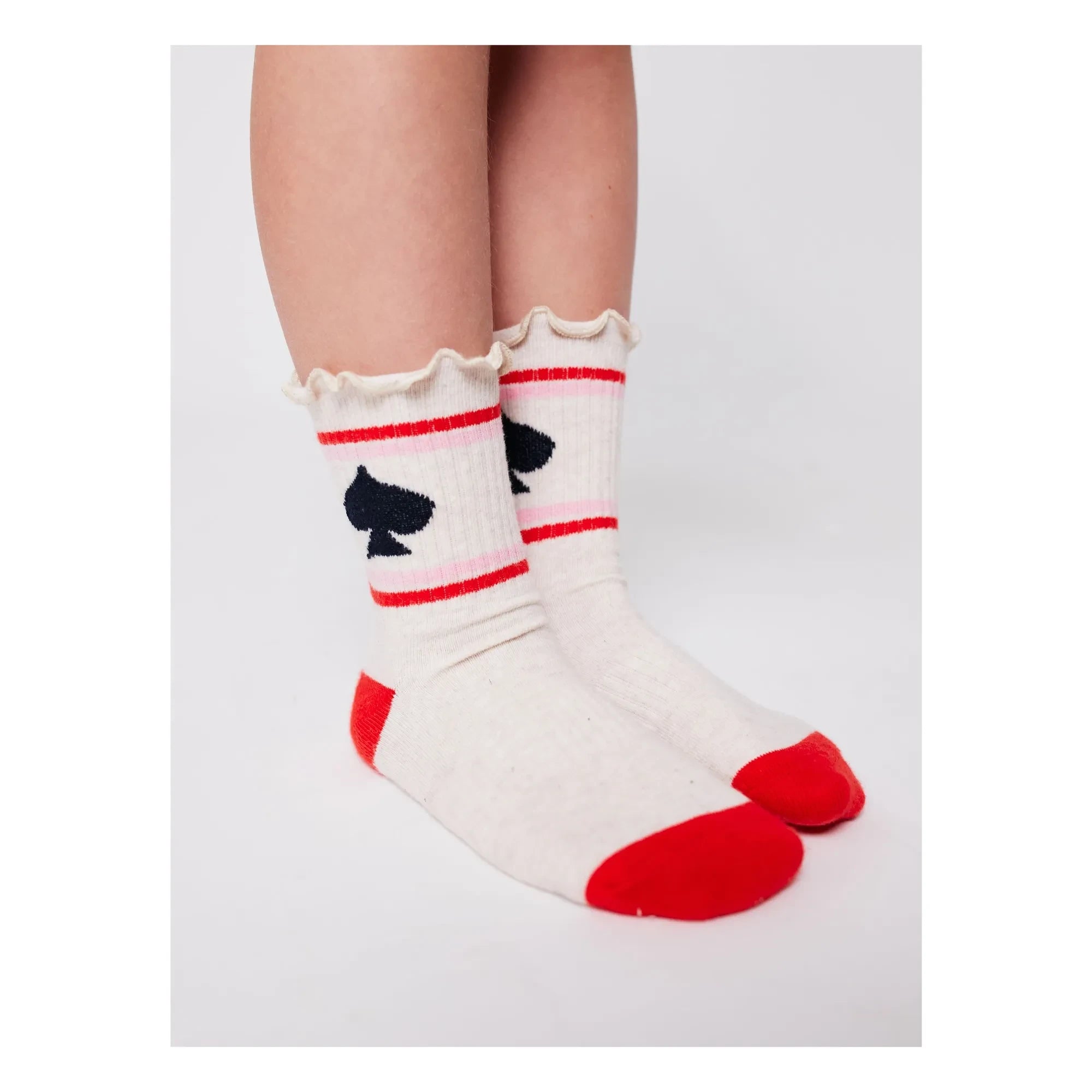 Bobo Choses - Bio-Baumwollsocken | Heather Beige