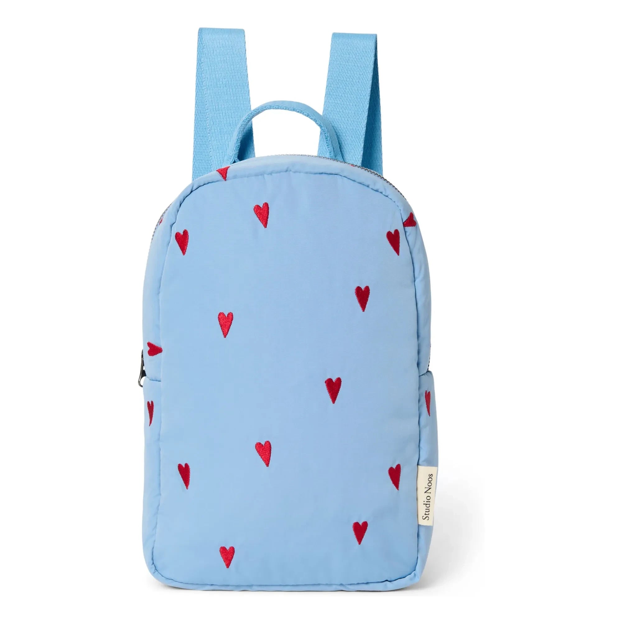 Studio Noos - Puffy Hearts Rucksack | Hellblau