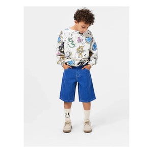 Molo - Bermuda Denim Art | Blau