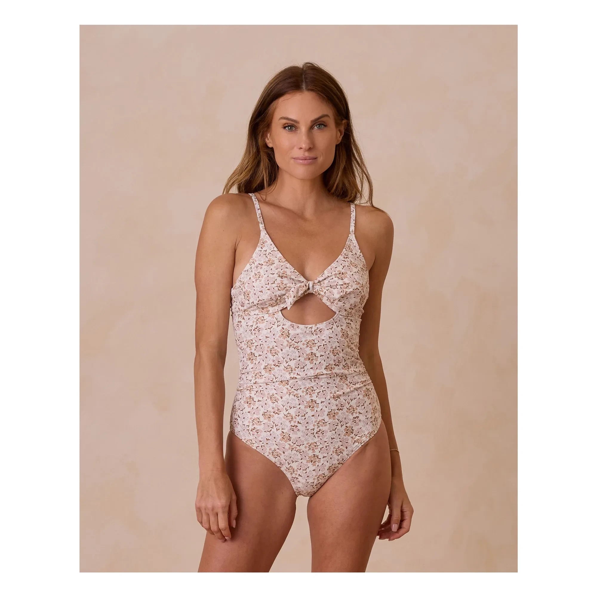 Rylee + Cru - Liberty Recycelte Faser Einteiler Jersey | Elfenbein