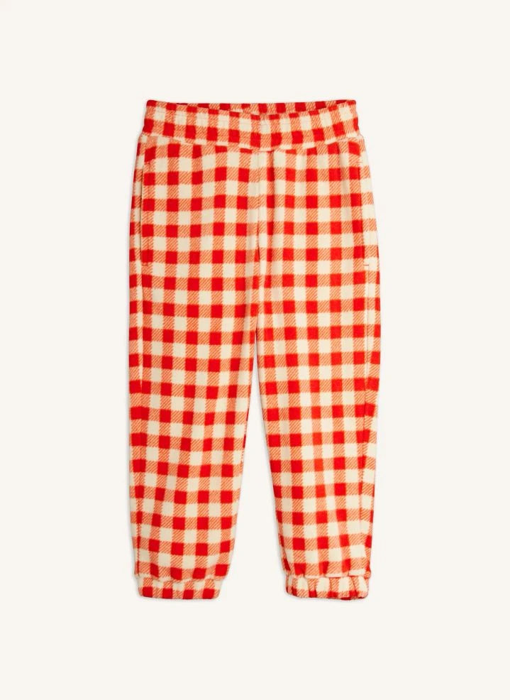 Mini Rodini - Jogger Gingham | Rot