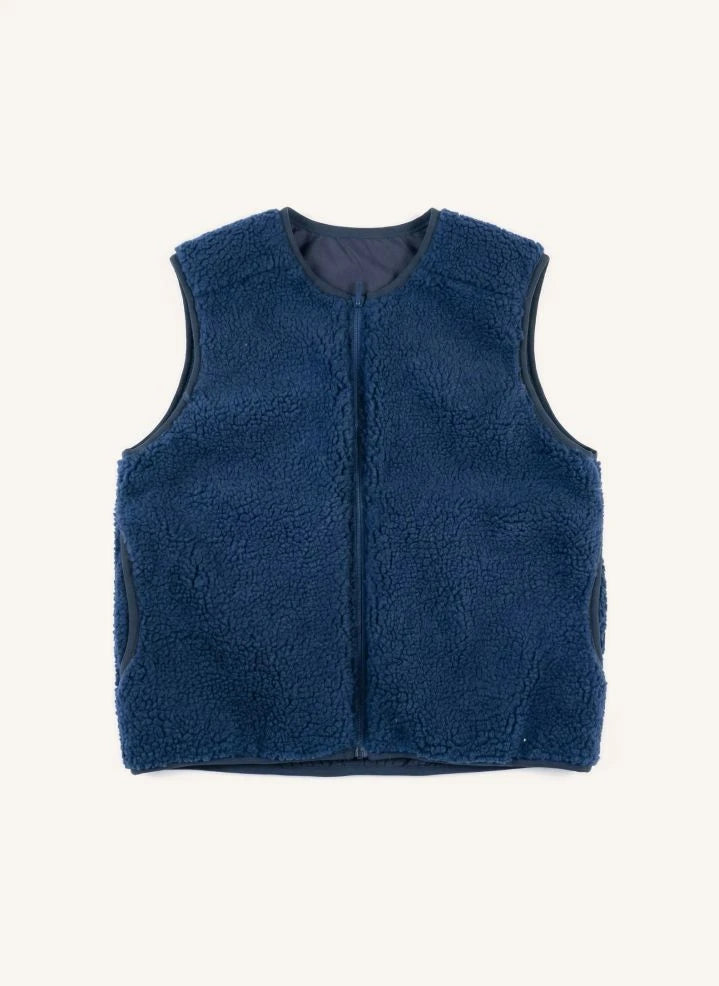 Finger in the nose - Peasy Sherpa ärmellose Jacke | Königsblau