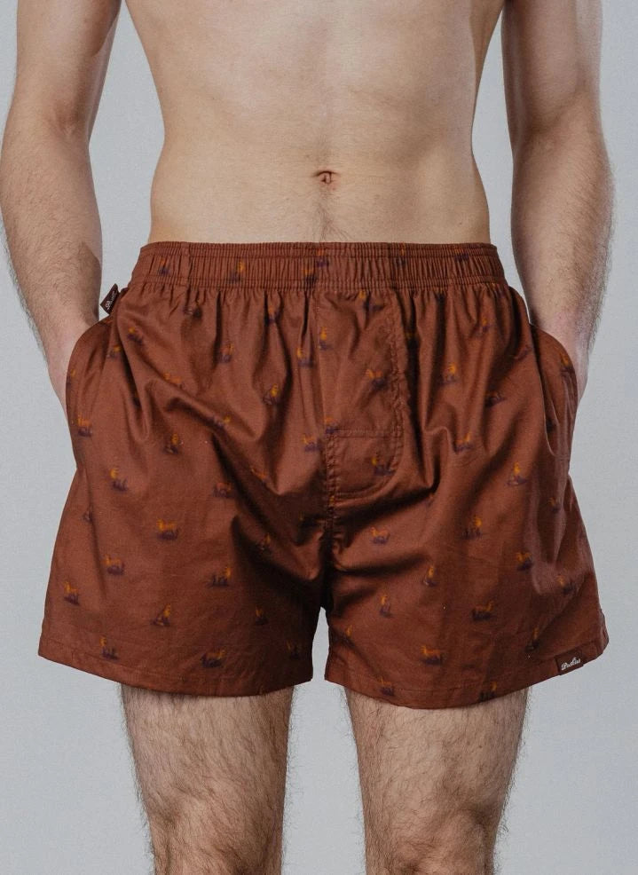 Pockies - Fox Boxershort | Braun