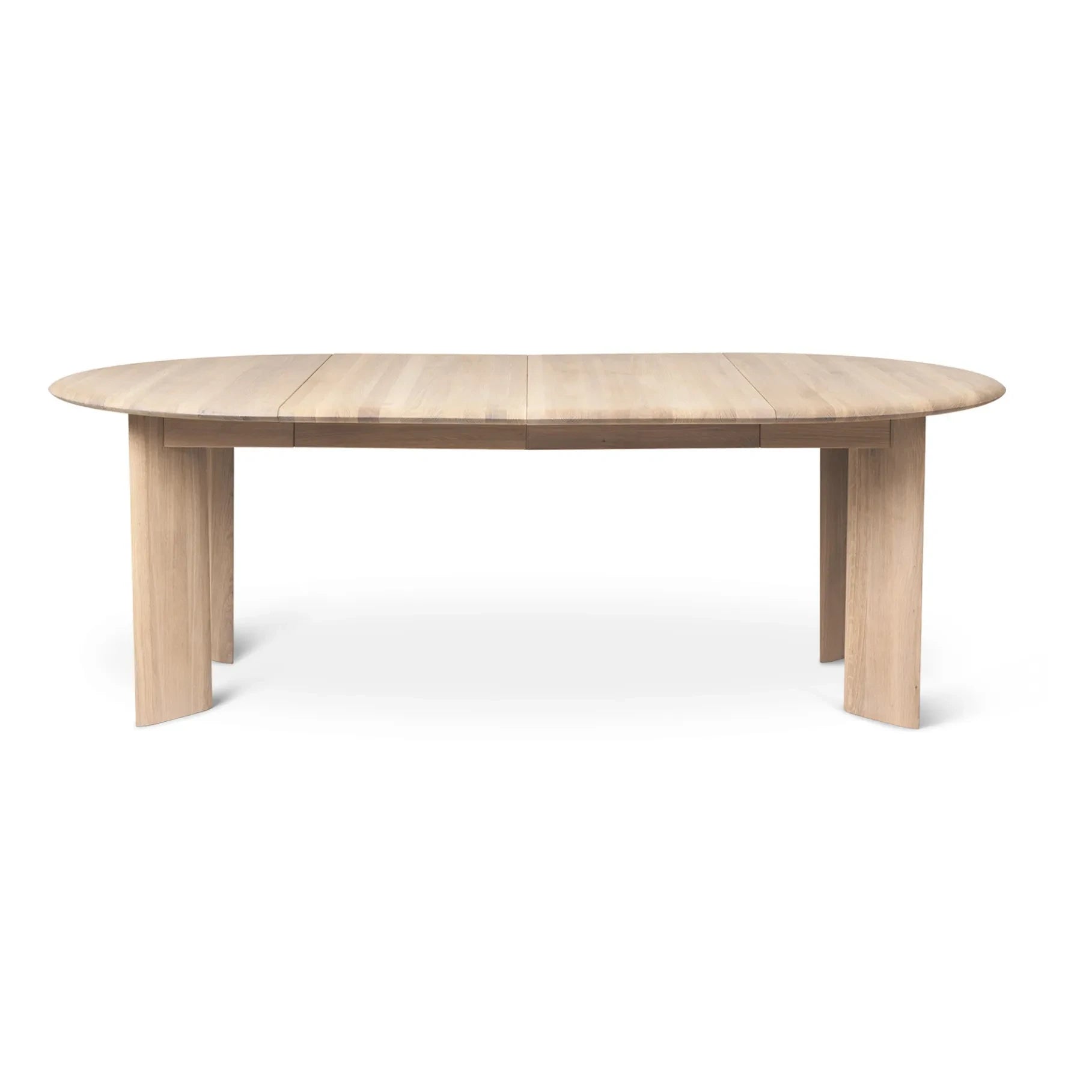 Ferm Living - Bevel Ausziehtisch - FSC-Holz, D117-217 cm | Weiß