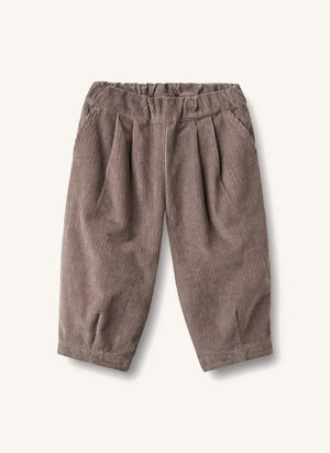 Wheat - Juno Bio-Baumwollhose | Grau-Braun