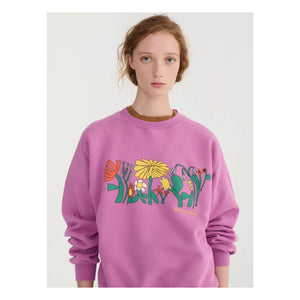 Bobo Choses - Sweatshirt Color Herbalis Bio-Baumwolle | Lila