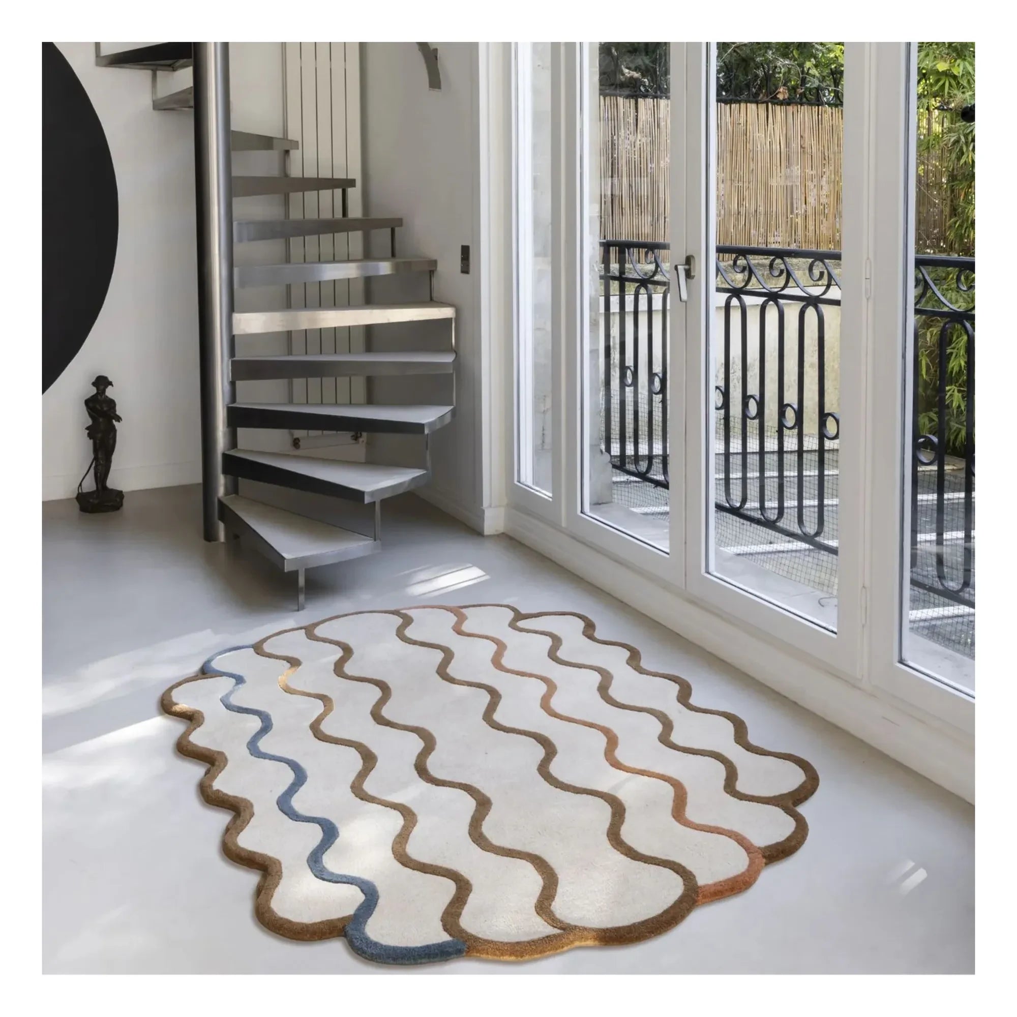 Edito - Wollteppich Shell | Beige