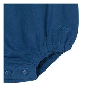 Tinycottons - Leinen-Overall | Marineblau