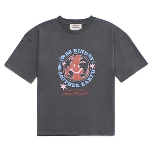 Maison Mangostan - Mother Earth T-Shirt | Dunkelgrau