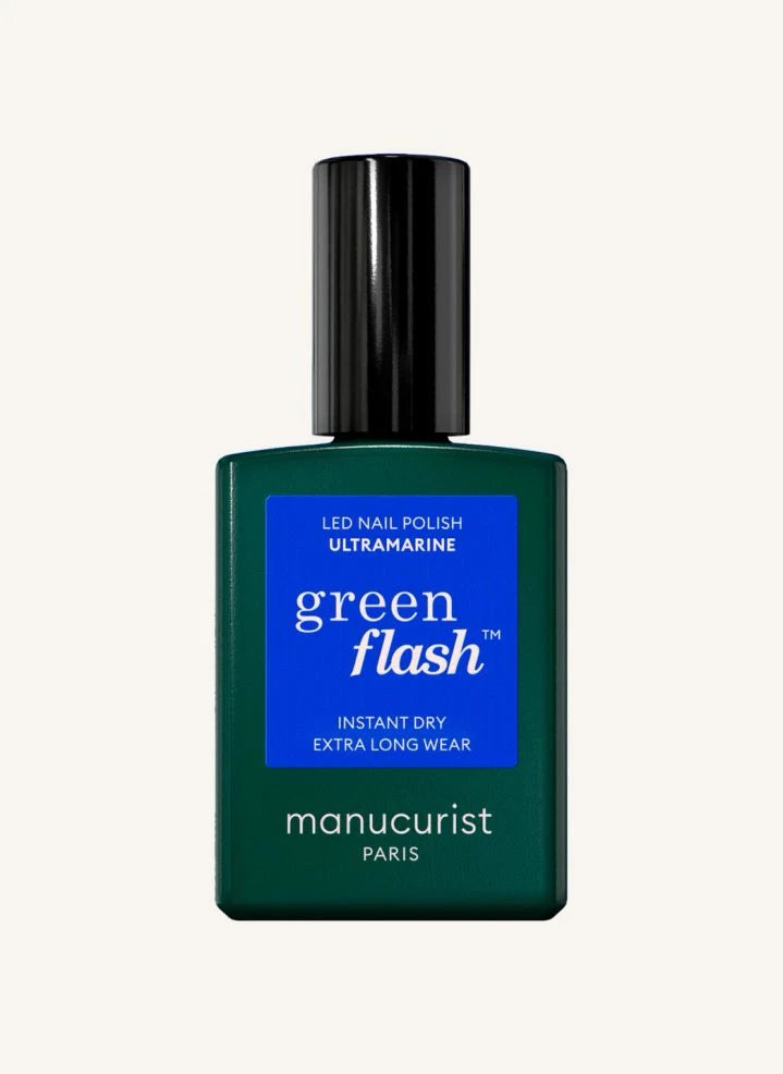 Manucurist - Green Flash Semi-Permanent Nagellack - 15 ml | Ultra Marine