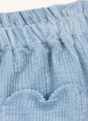 Bonton - Melanie Velours Shorts | Hellblau