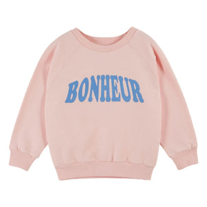 Emile et Ida – Sweat Bonheur Bio-Baumwolle | Rosa
