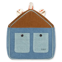 Tinycottons – Selbstgenähter Rucksack | Blau