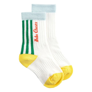 Bobo Choses - 2 Paar Socken mit Hunde-Motiv aus Bio-Baumwolle | Hellblau
