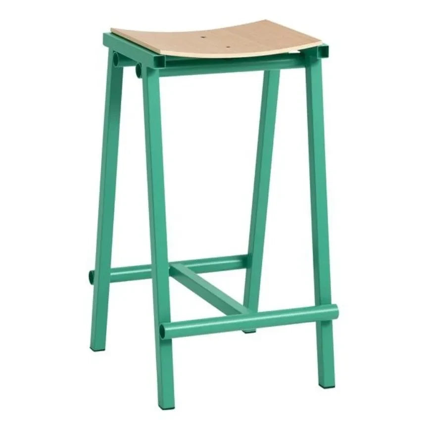 Hay - 65 cm hoher Barhocker 8 | Grün
