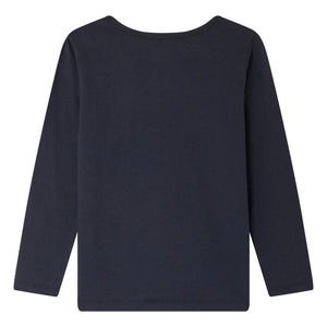 Bonpoint - Tidjiane Bio-Baumwoll-T-Shirt | Marineblau
