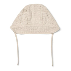 Liewood – Mütze Rae aus Bio-Baumwolle mit Ajourmuster | Beige