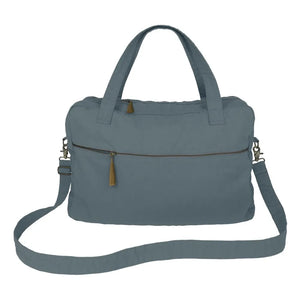Numero 74 - Weekend-Tasche aus Bio-Baumwolle | Eisblau S032