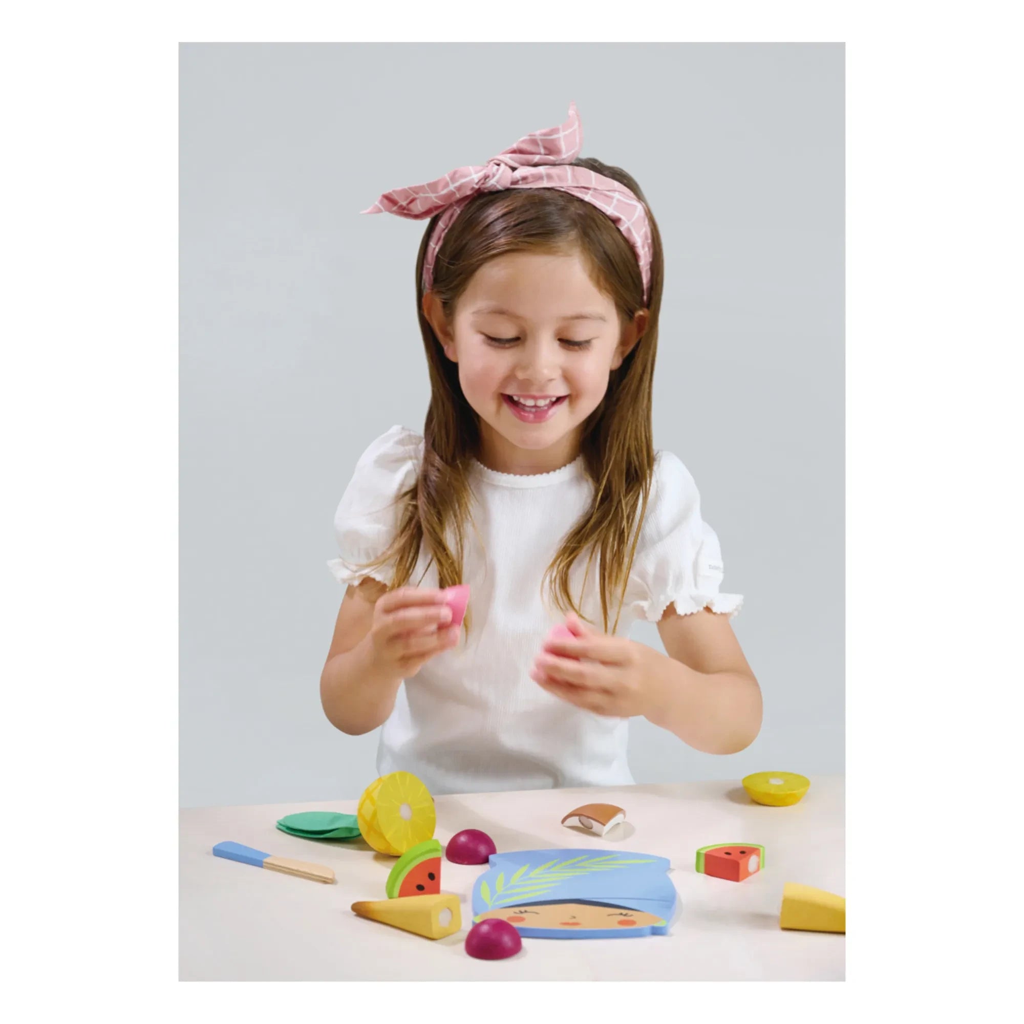 Tender Leaf Toys - Tropisches Obst-Schneidebrett
