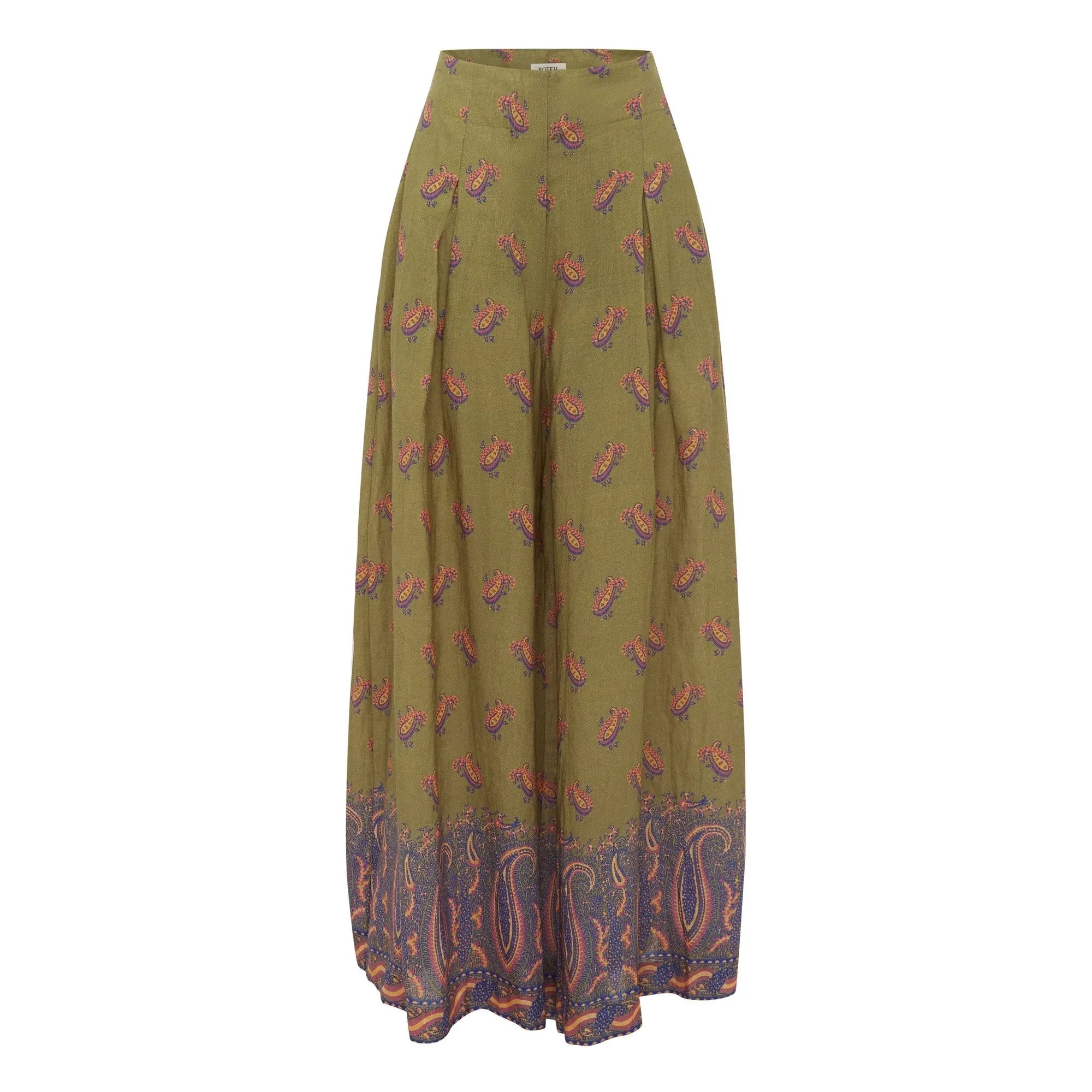 Boteh - Lucent Leinenhose | Khaki