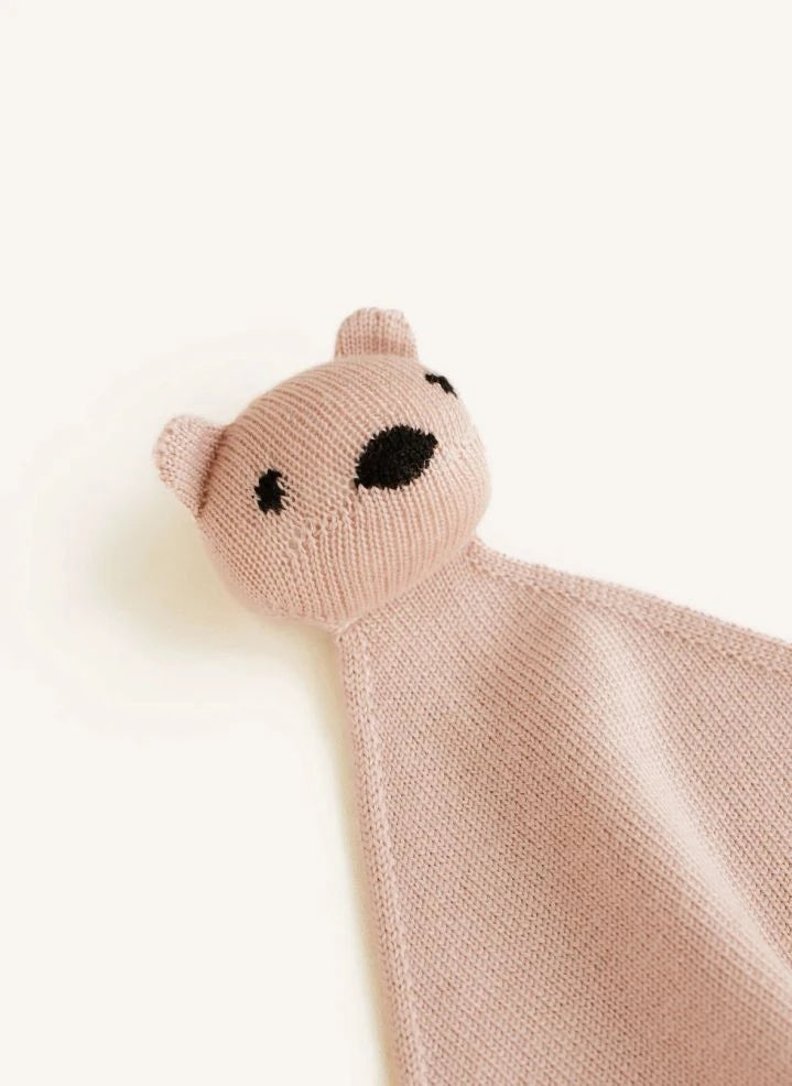 Hvid - Tokki Merino-Woll-Spielzeugbär | Aprikose