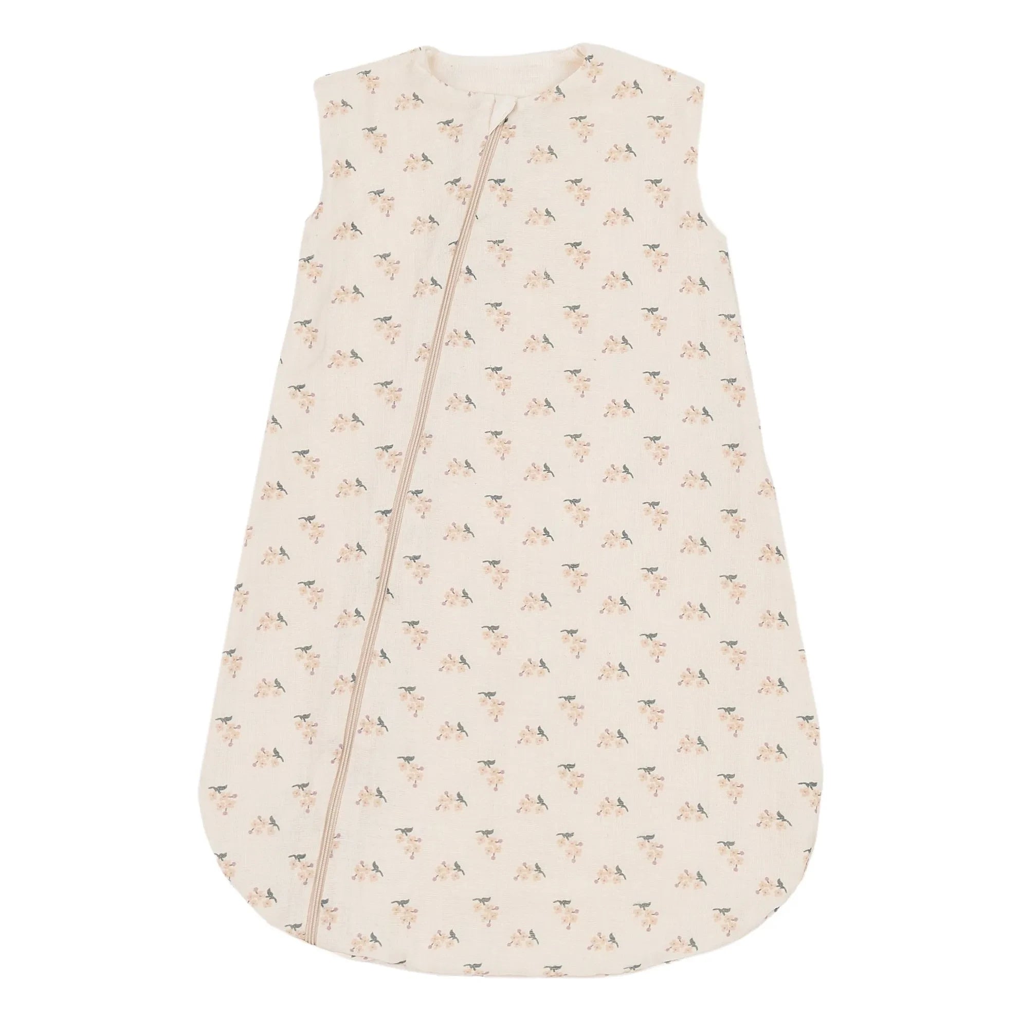 Nobodinoz - Darling leichter Schlafsack, doppelte Musselin | Beige